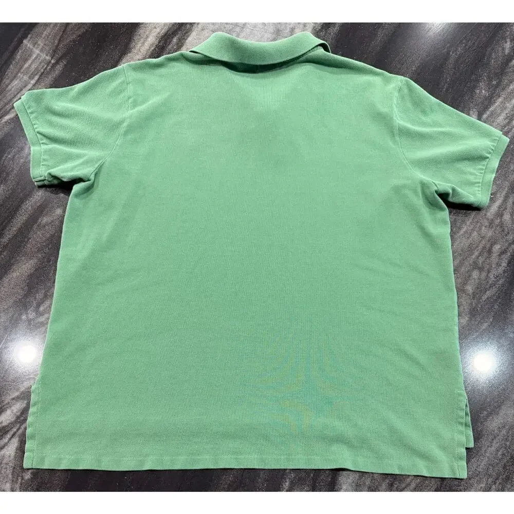 Vintage Polo Ralph Lauren Mens XXL Custom Fit Pony Pique Preppy Golf Shirt